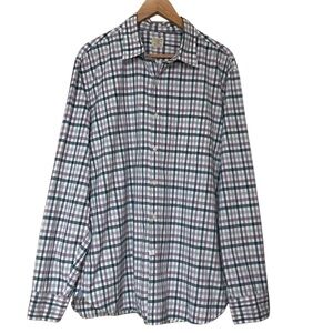 J.Crew 2-Ply 100% Cotton Plaid Shirt
